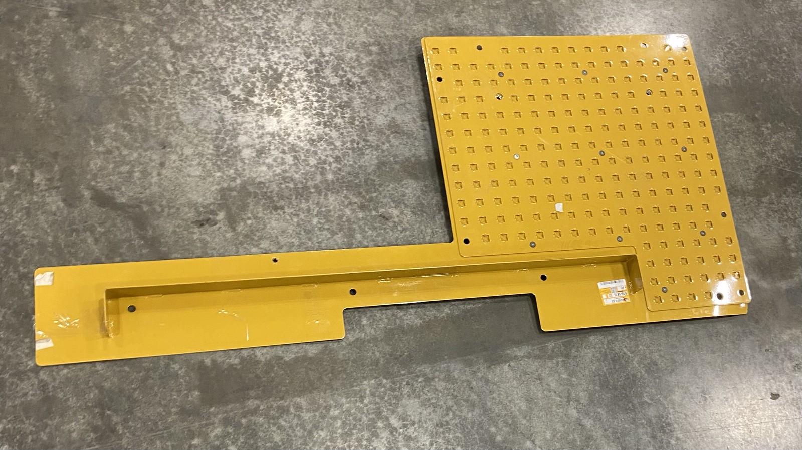 Caterpillar Platform Tread Plate Yellow 616-1416