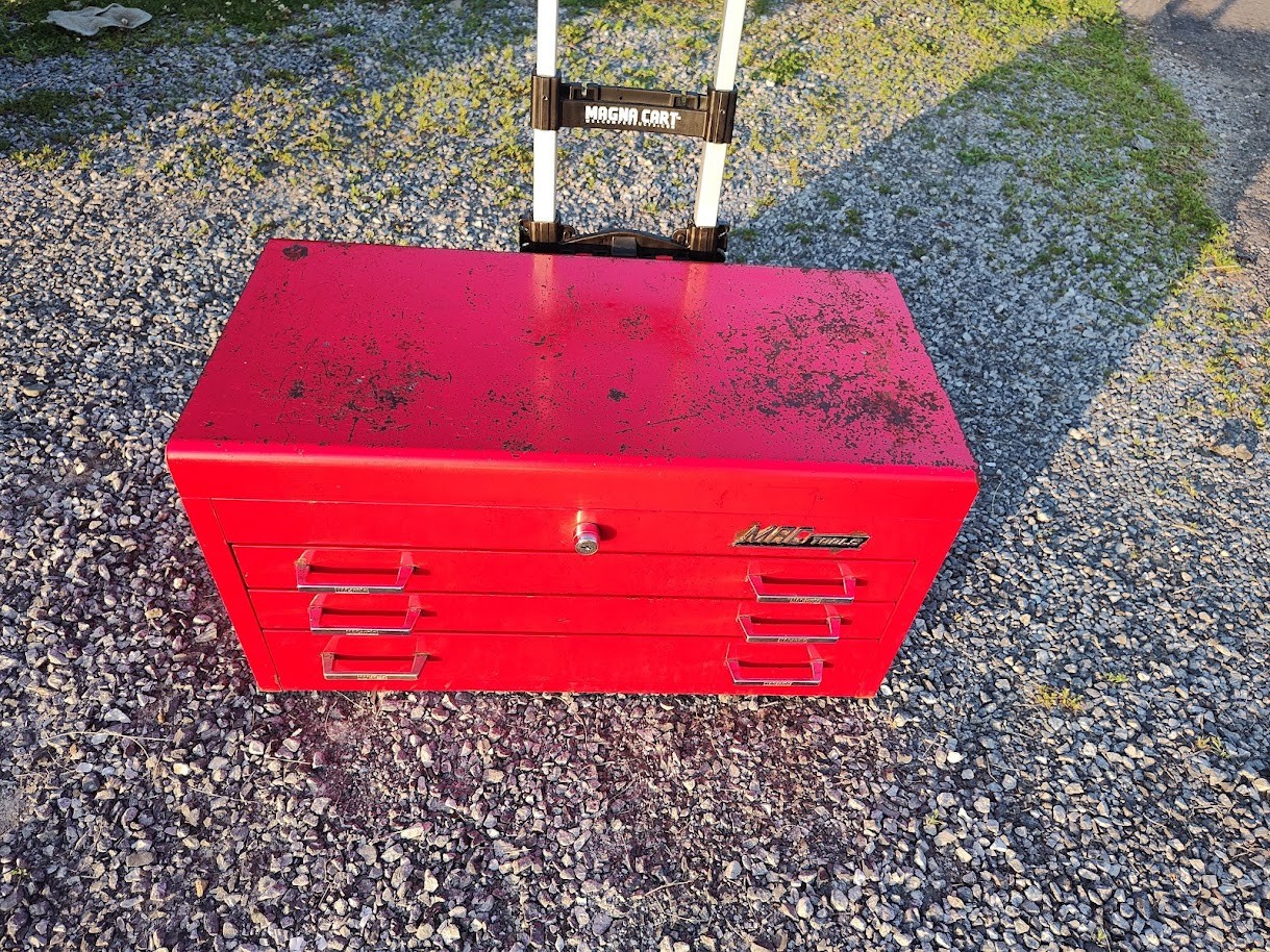 Rare Vintage MAC Tools top box - 3 drawer chest