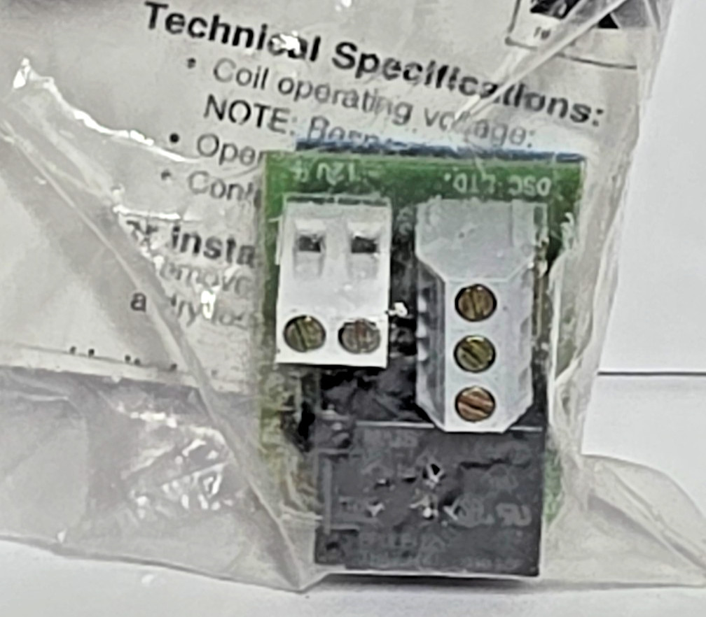 DSC RM-1C 12V Single Relay Module PCB ULC