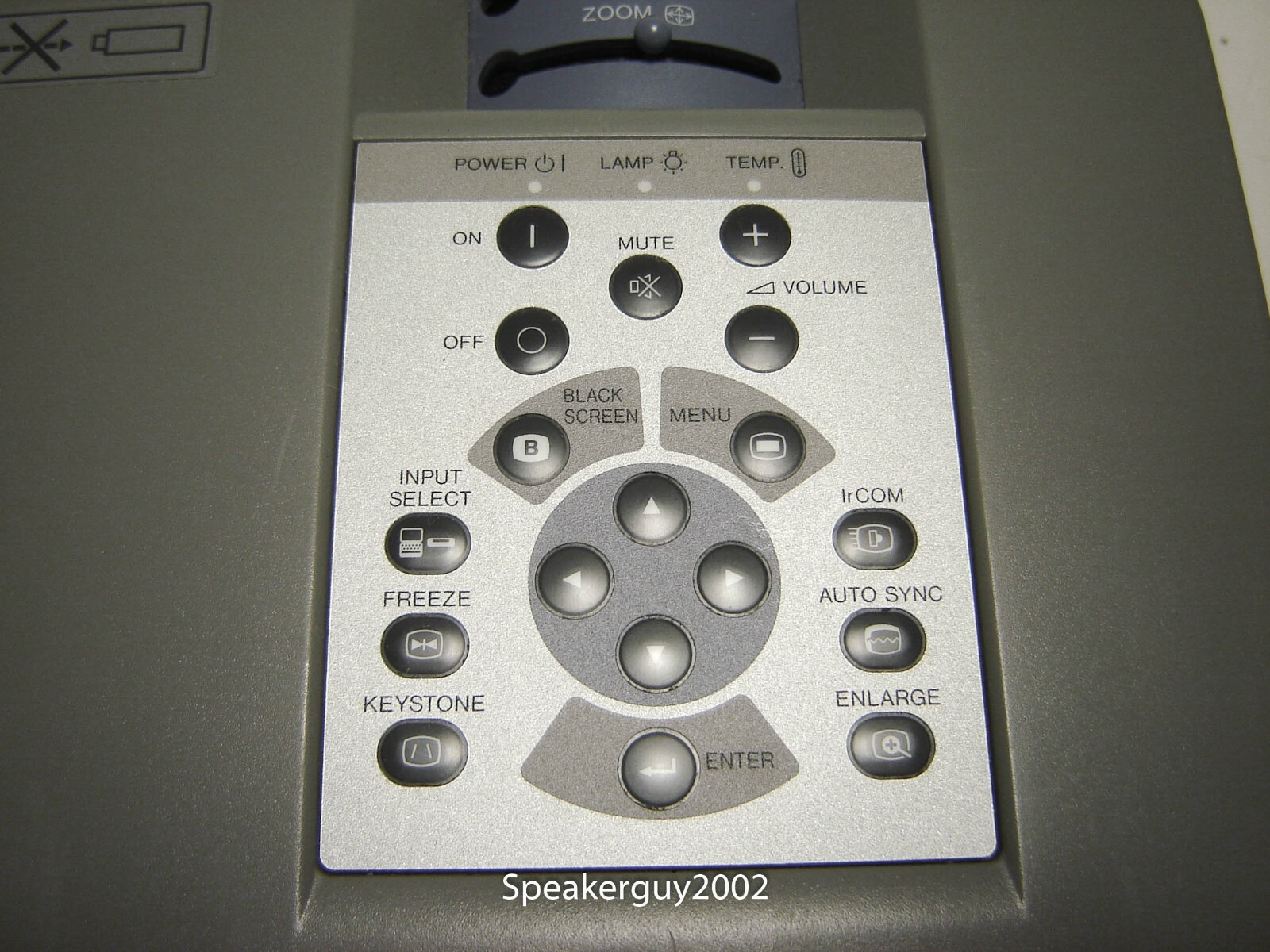 Sharp NoteVision Projector / XG-NV5XB / 912314127 -- CC