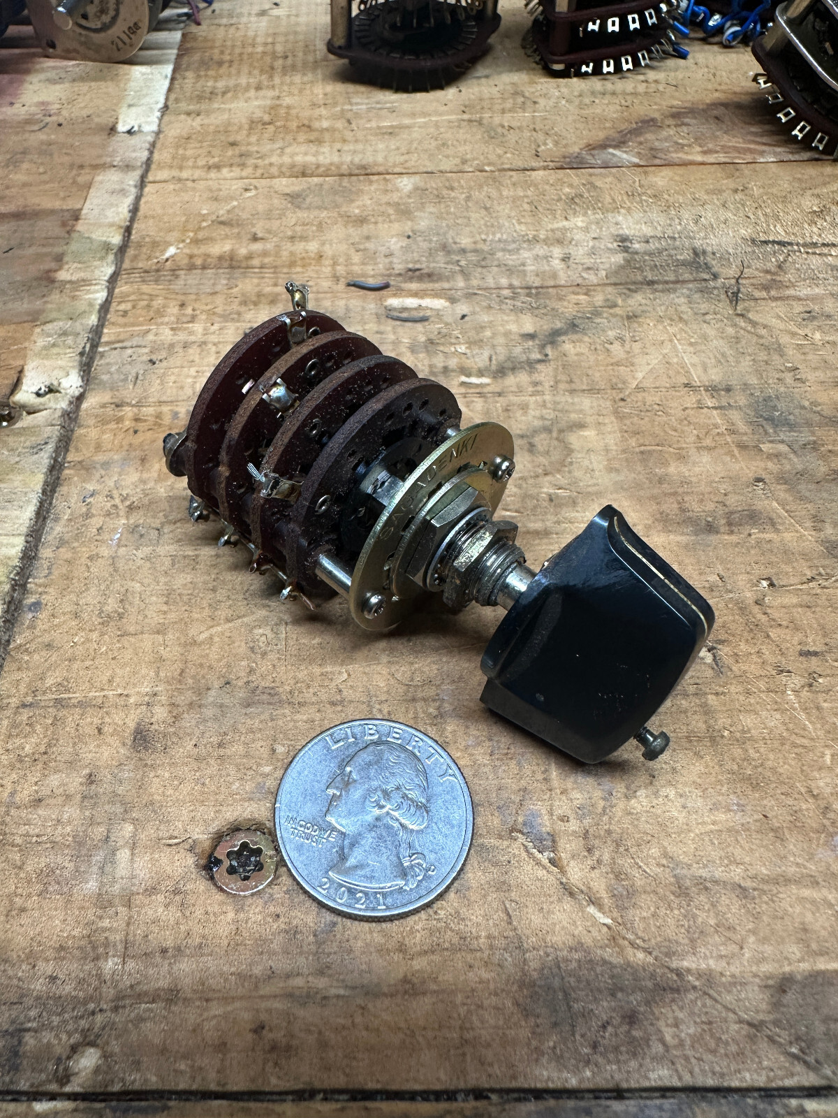 SAGADENKI OAK SWITCH ROTARY SWITCH  1 PCS.