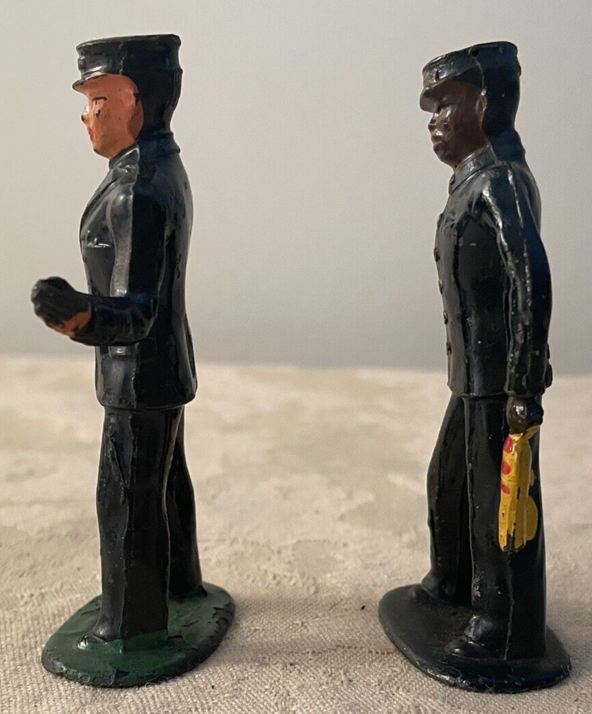 VINTAGE TWO TRAIN WORKMEN MINIATURES 3” for STANDARD 0 TRAIN LAYOUT