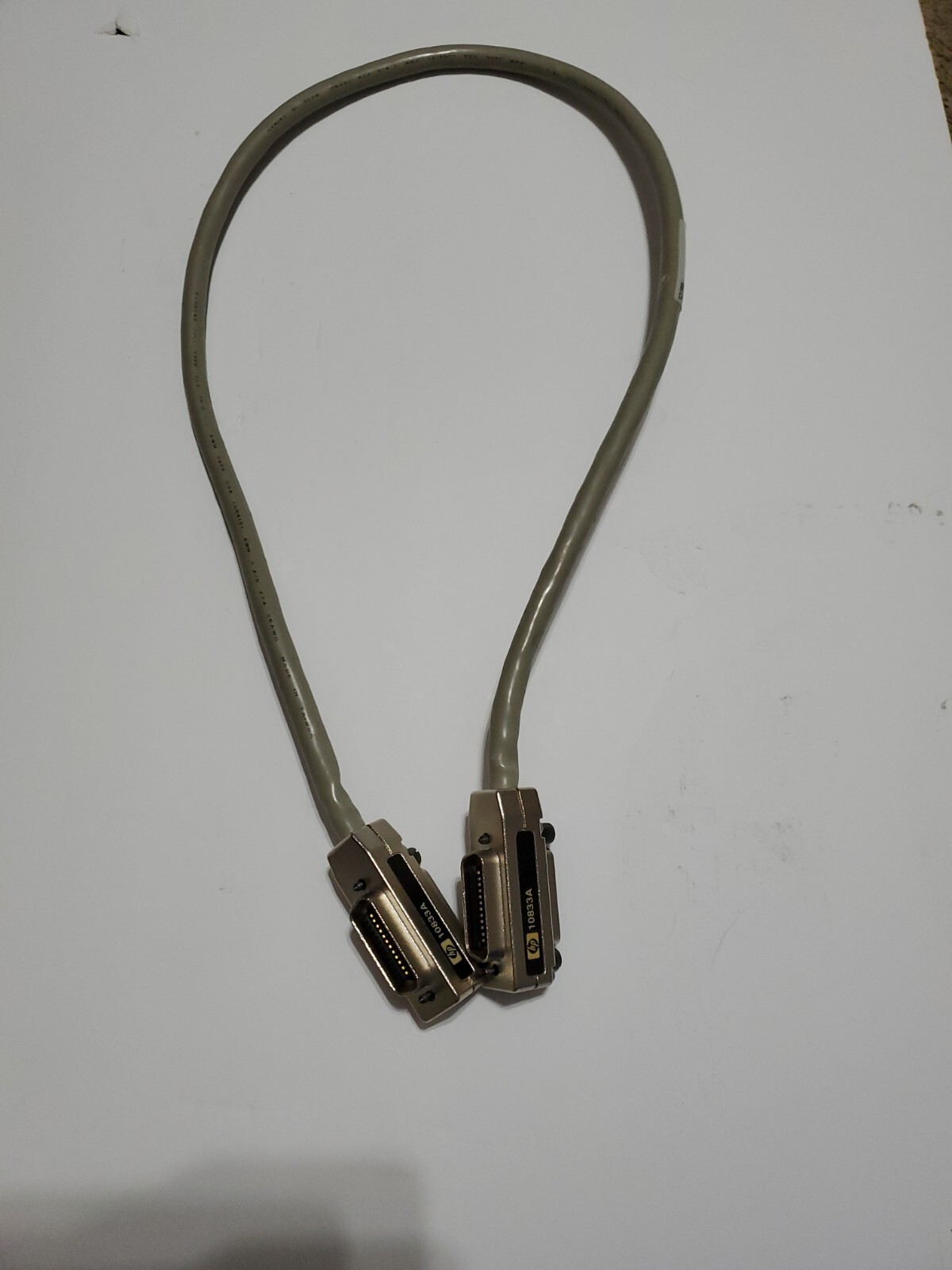 HP 10833A HPIB GPIB IEEE 488 Interface Cable - 4ft
