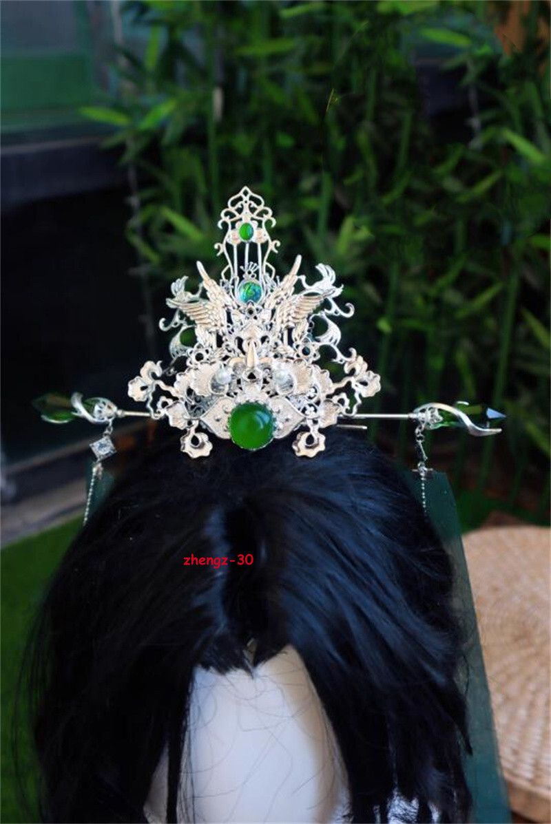 The Scum Villain Self Saving System Shen Qingqiu Cosplay Hair Crown Tiara Hanfu