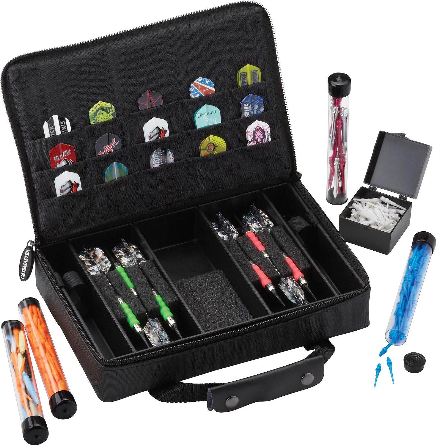 Classic Black Nylon Dart Case