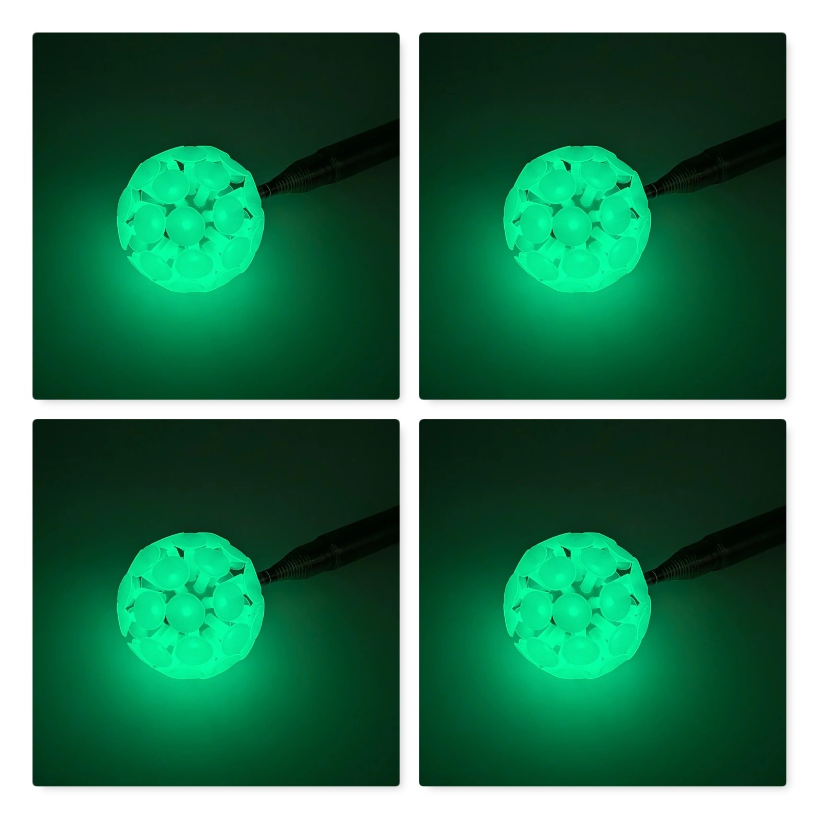 Suck-it Disc Golf Retriever Suction Ball Attachment M5 Thread (4-Pcs)