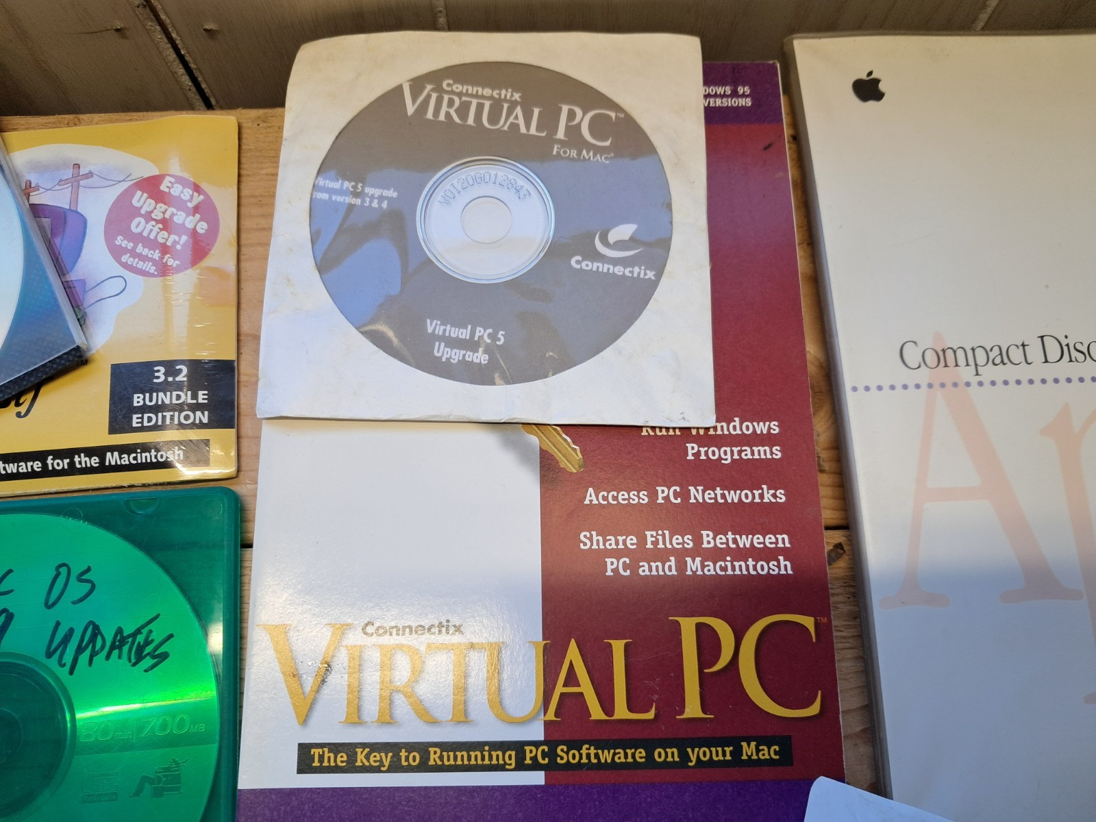 40 assorted vintage Mac CD Roms. Mostly from the Power Mac Era.