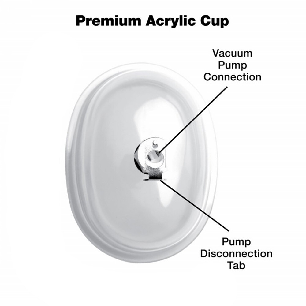 Vaginal Pumping Cup Attachment for Vaginal Vacuum Pumps, Women