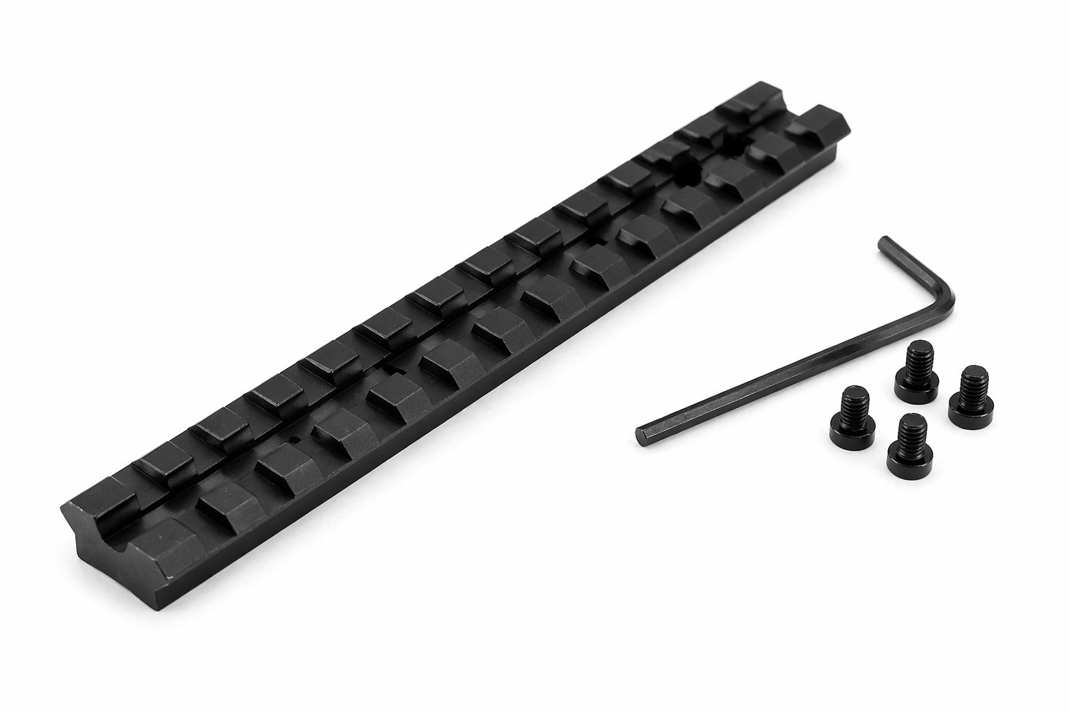 Mossberg 500 590 Shockwave Picatinny Rail Mount 5.4" Aluminum Scope Base Black