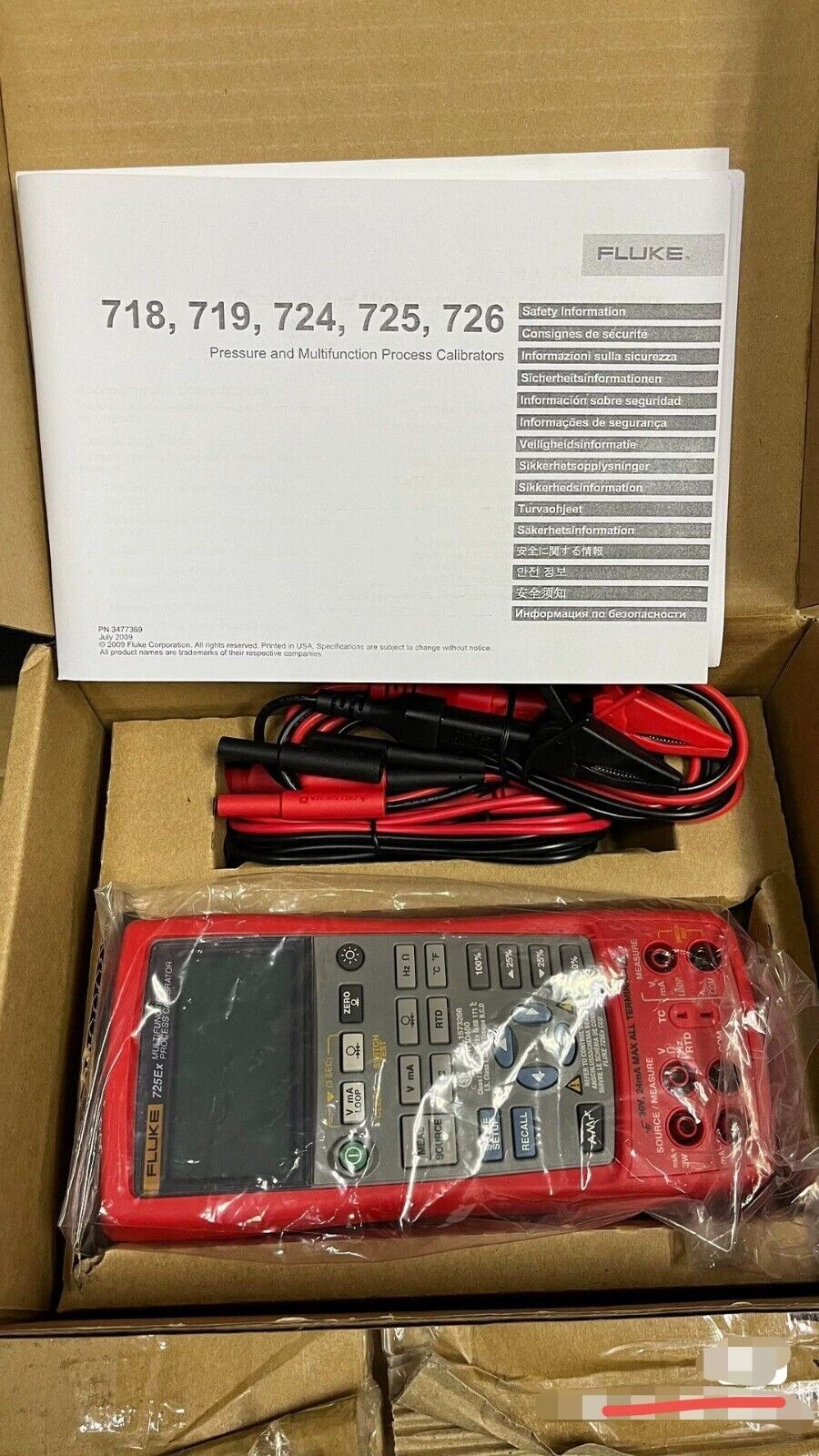1PCS NEW Fluke 725Ex Multifunction Process Calibrator