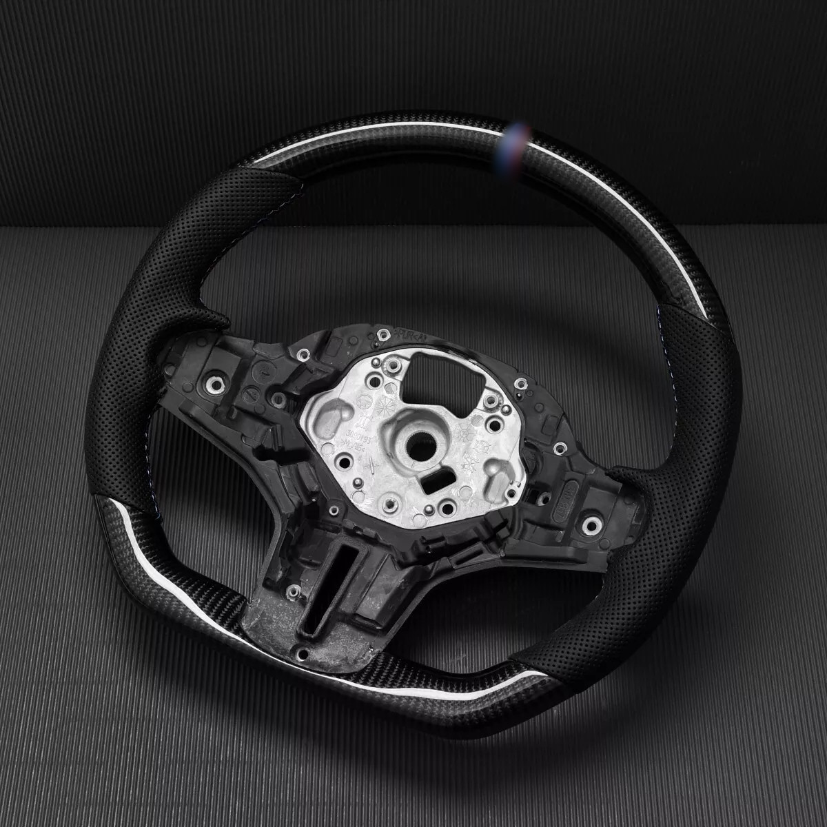 W/HEATED Carbon Fiber Steering Wheel Fits BMW G30 G32 G11 G14 M5 F90 M8 F91 F92
