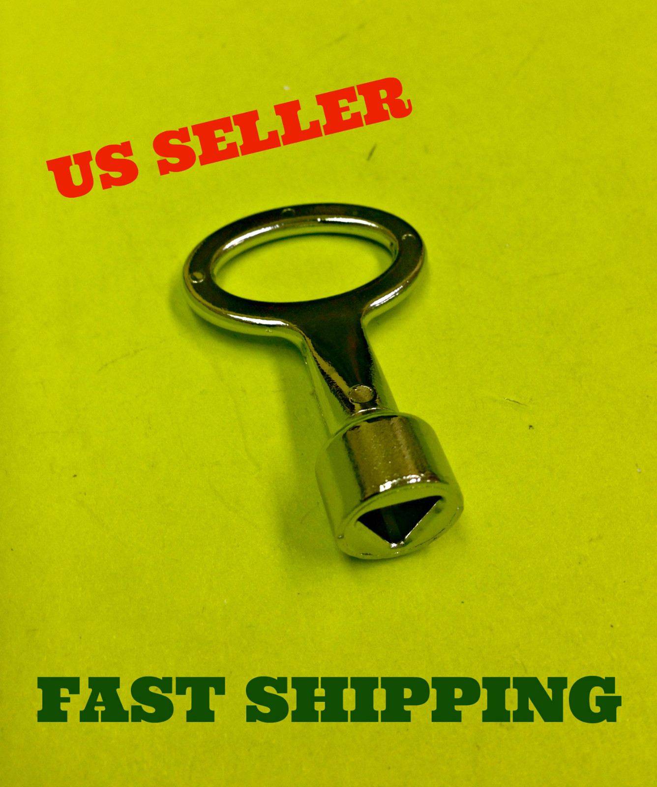 Steel Triangle Socket Spanner Key for 8 mm Panel Lock Mesan # 267.38