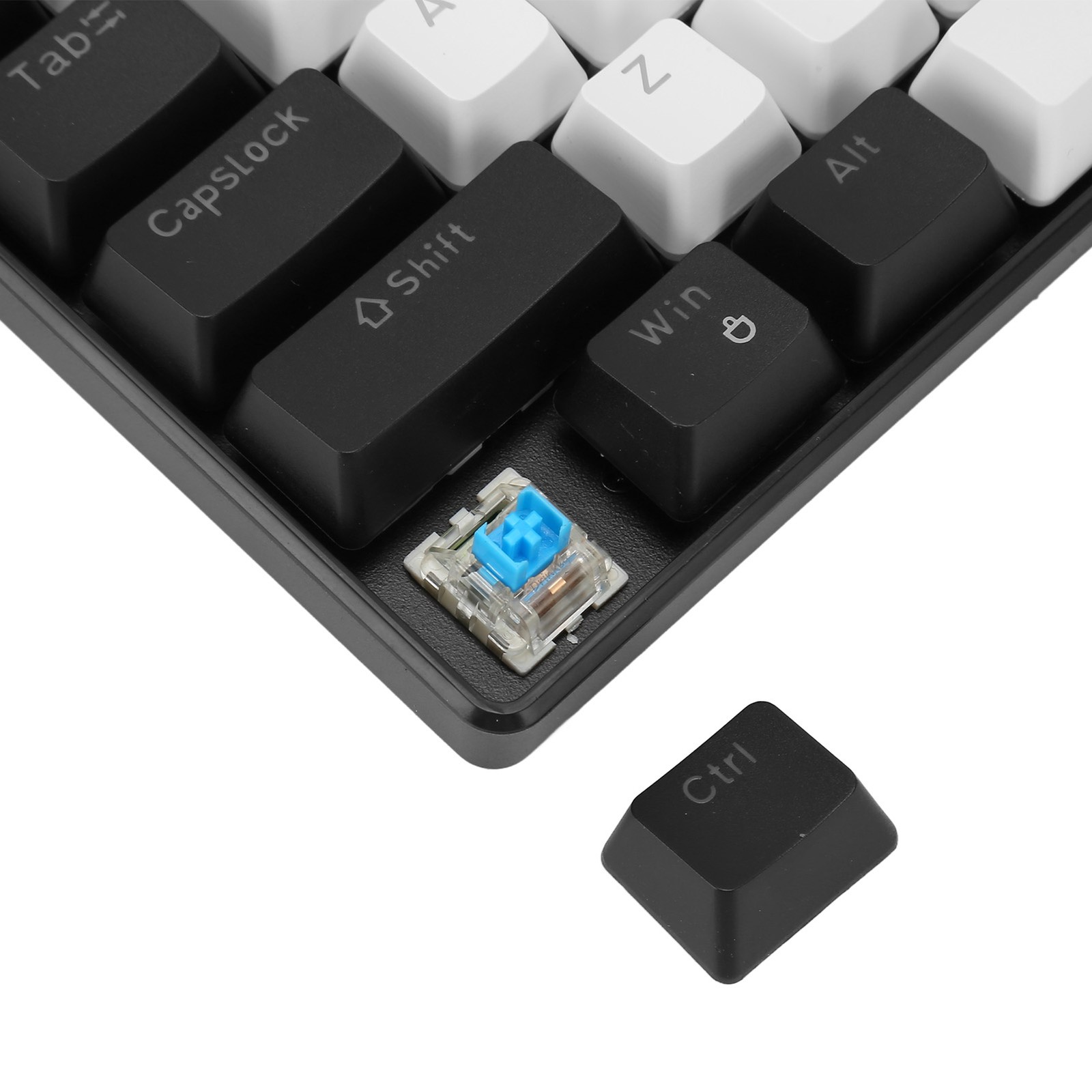 68 Key Mechanical Keyboard RGB Light Double Color Gaming Keyboard For Home VVYC