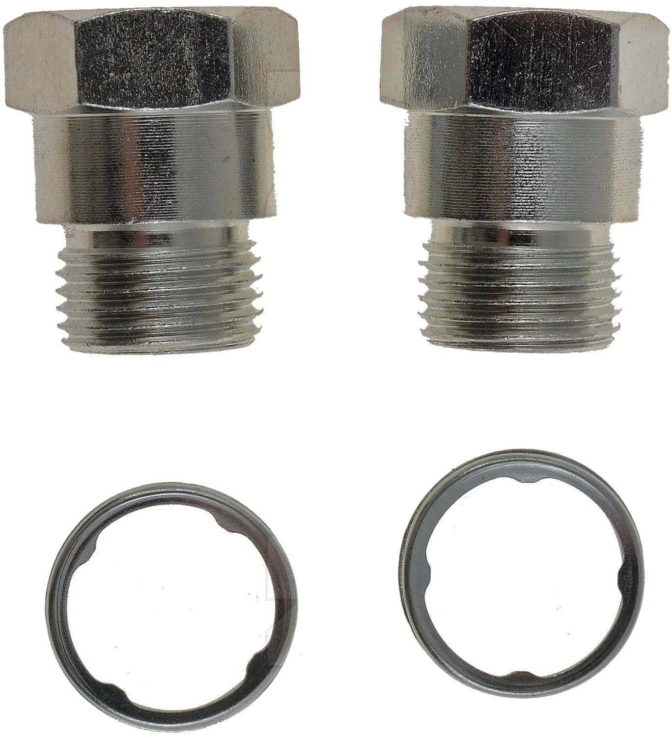 2 Spark Plug Foulers 18mm Steel Gasket Seat DORMAN