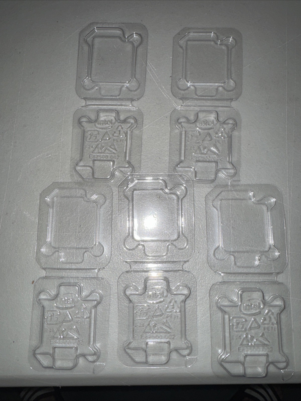 (5-PACK) Intel CPU Clamshell Tray Case Container 775 1150 1155 1156 1200