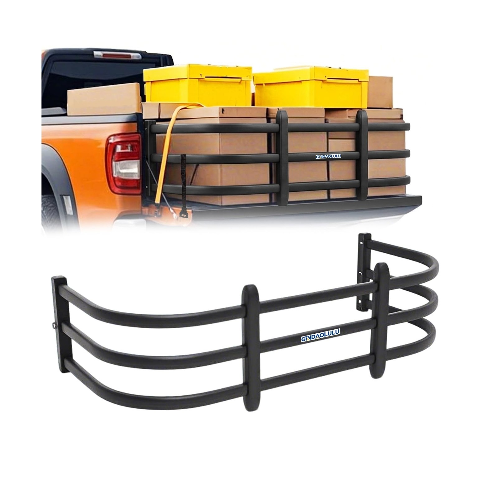 Truck Bed Extender, Aluminum Tailgate Extender 53"-62" Fit for Ford F150 Heav...