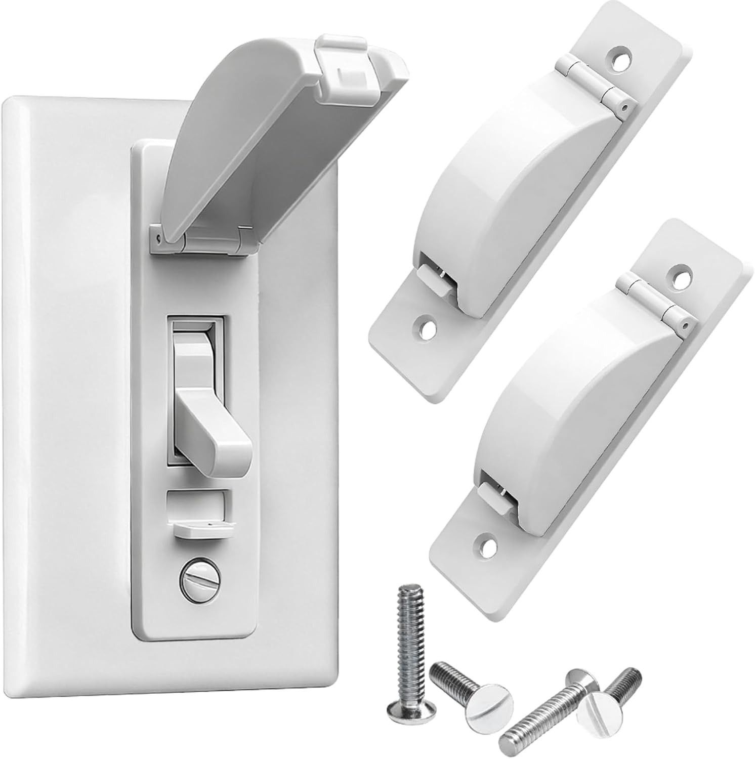 Light Switch Cover Guard Child Proof Switch Guard 2Pcs For Toggle Switch Prevent
