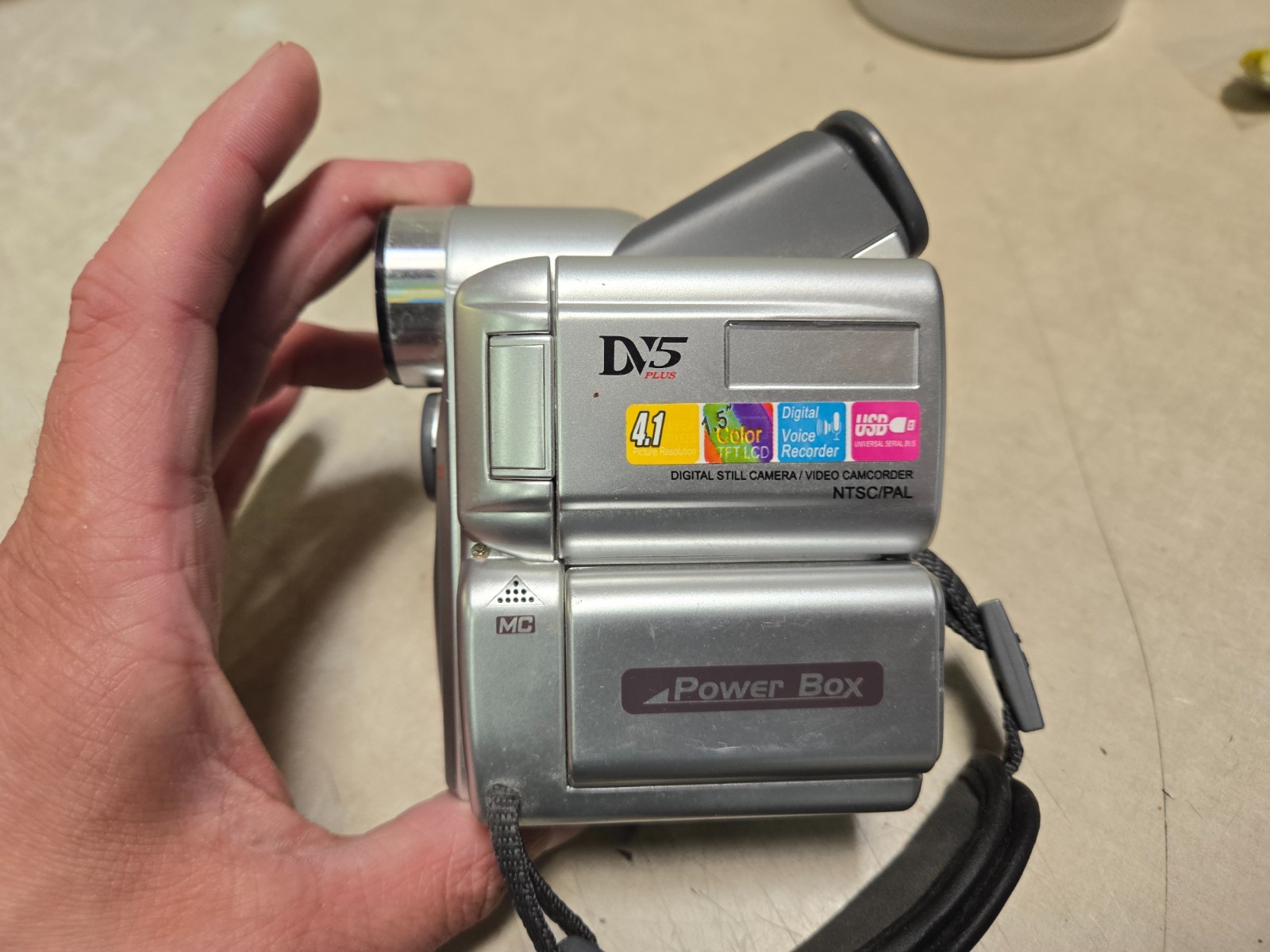 DV5 Plus 4.1 Megapixels Digital Camera/Video Camcorder Camcorder only!