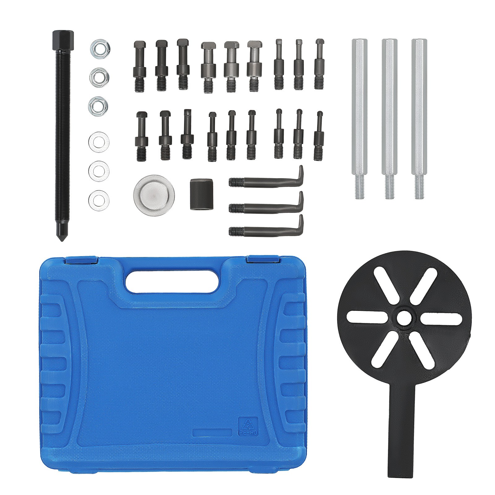 Bearing Disassembly Puller Inner Hole Puller Removal Tool Three-jaw Puller Set