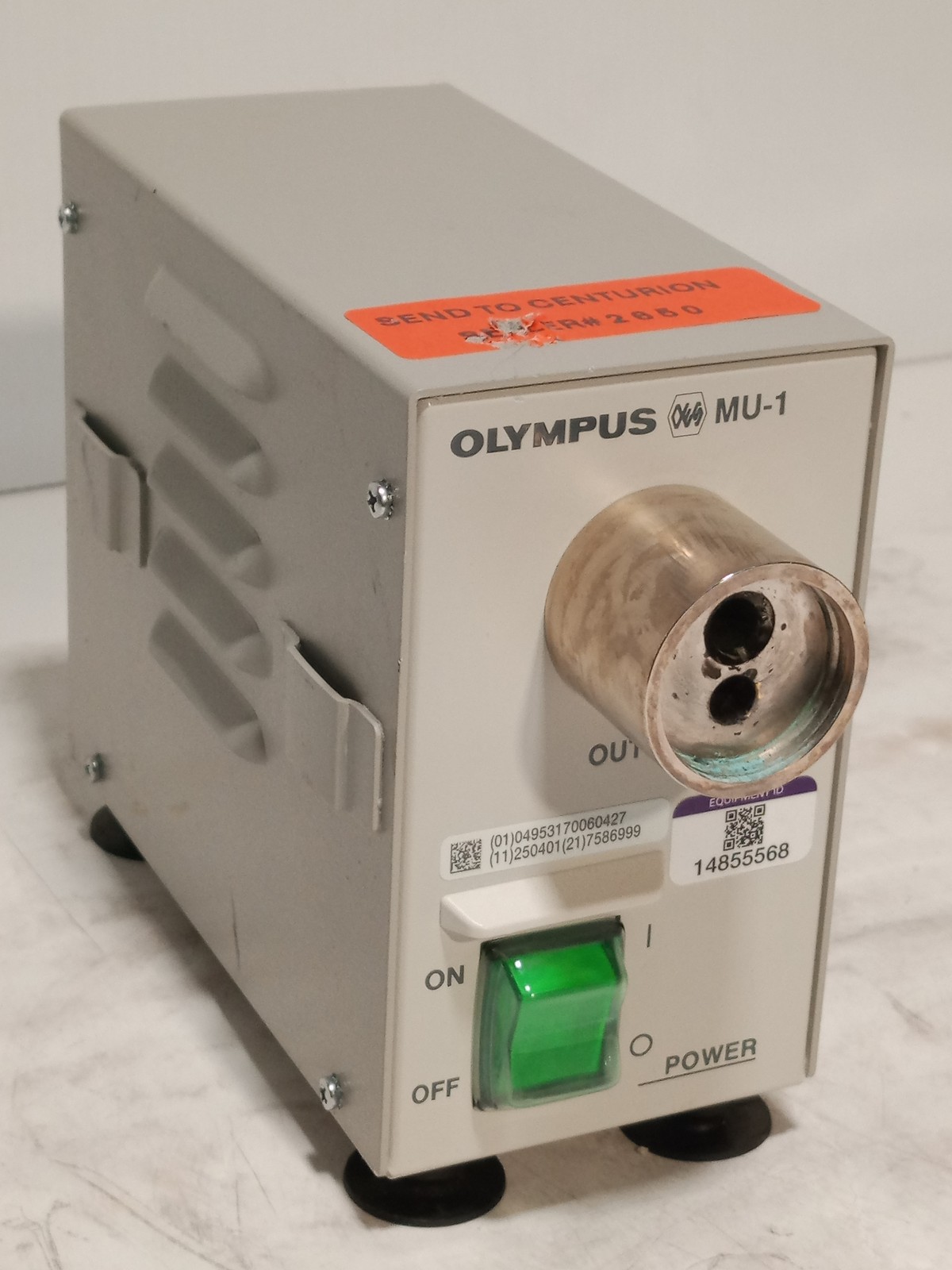 Olympus MU-1 Maintenance Unit Endoscopy Light Source Service Module 120V