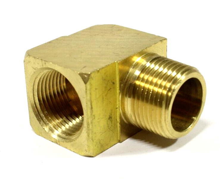Midland Metal Mfg. 28160 3/4" Mipxfip Brass 90 Degree Street Elbow