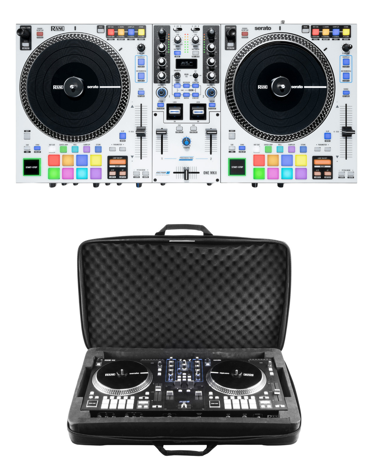 Rane ONE MKII + Odyssey BMRANEONE Case Bundle