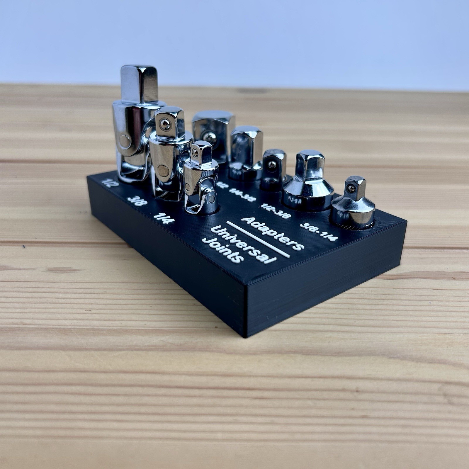 Organizer for CRAFTSMAN Socket Adapters and Universal Joints