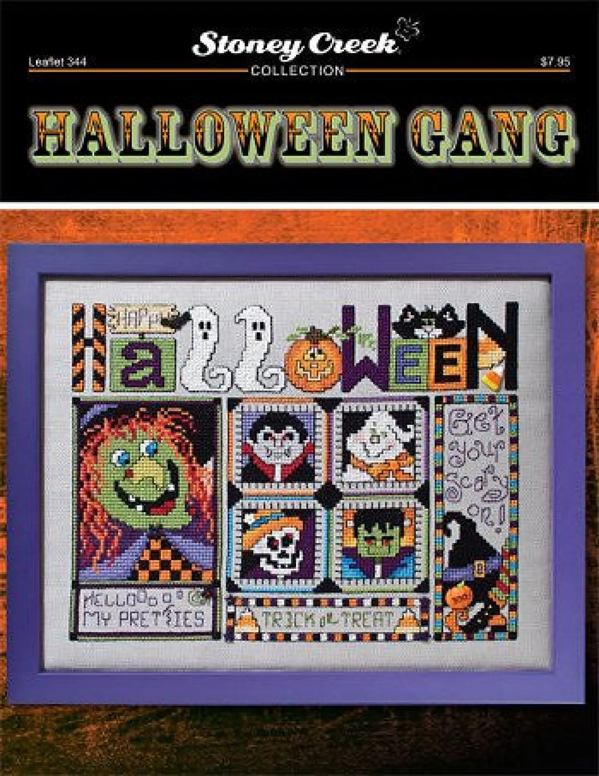 Halloween Gang LFT344 by Stoney Creek cross stitch pattern