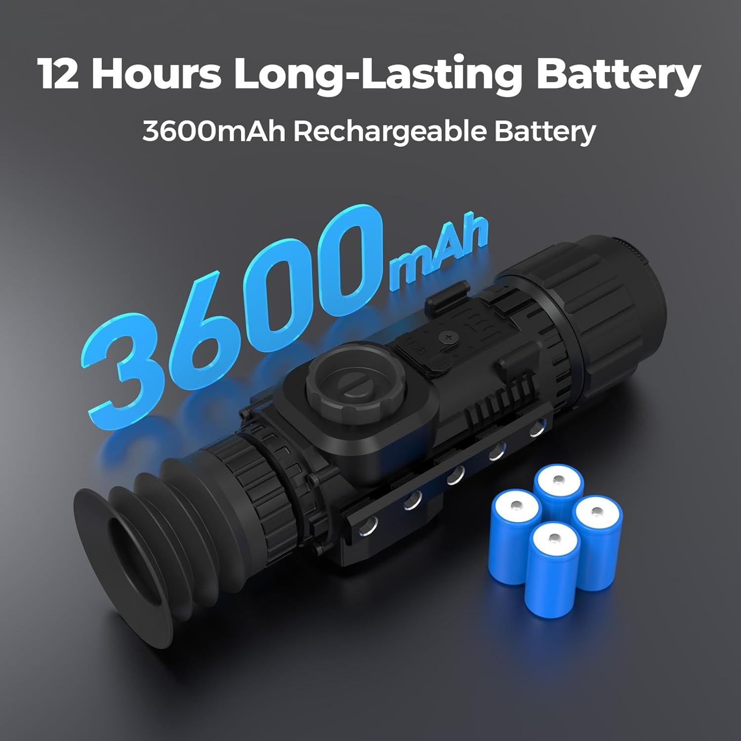 Thermal Scope 35mm 384×288 12μm Thermal Imaging Scope 1585 Yard Detection Range