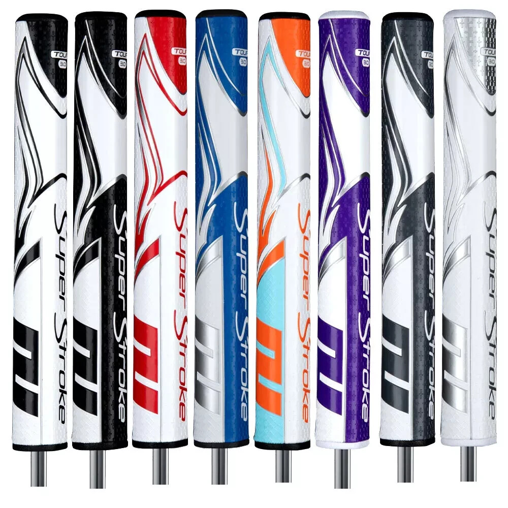 Super Stroke ZENERGY TOUR 3.0 WHITE & Silver Accents Putter Gp / Free Masters BM