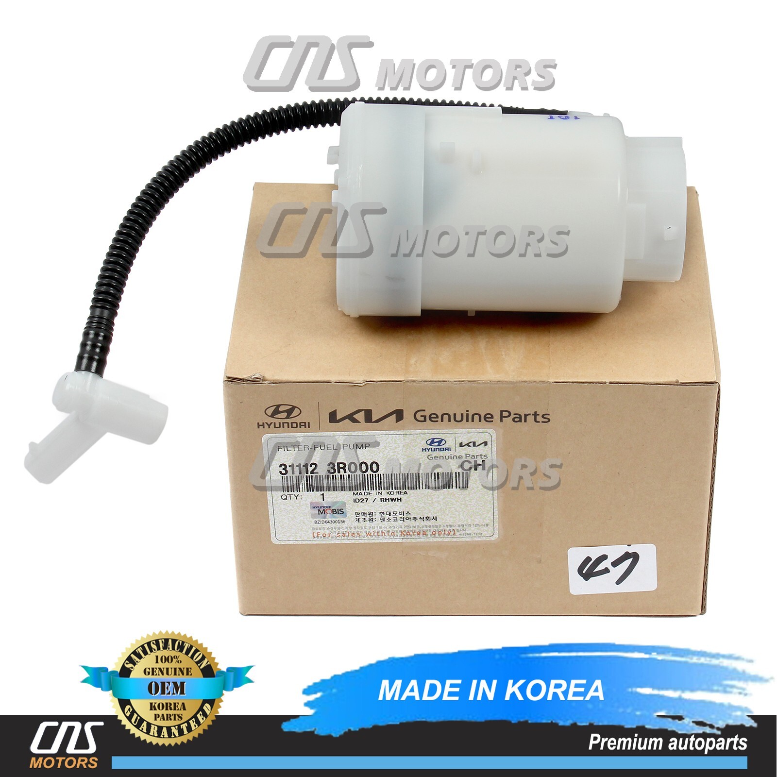 ⭐Genuine⭐ Fuel Pump Filter For Accent Elantra Sonata Veloster Forte Optima Rio