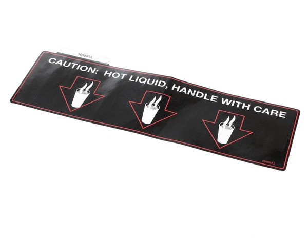 NA88AL Grindmaster Cecilware Label Hot Liquid - Gb3 S/Java Genuine OEM GMNA88AL