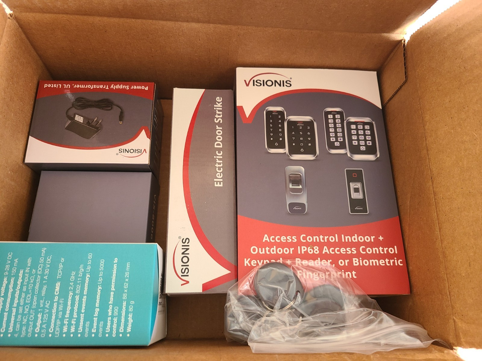 Visionis Access Control Indoor Outdoor Keypad Reader Biometric Fingerprint NEW