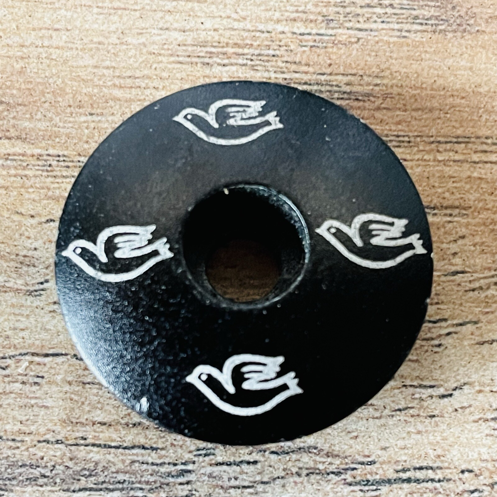 Columbus 1 1/8 Threadless Headset Top Cap Black Aluminum