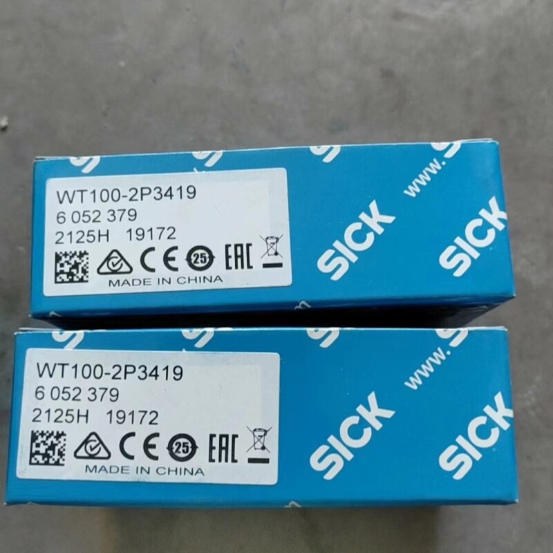 1PCS NEW Sick WT100-2P3419 Photoelectric Sensor WT1002P3419  Fast Ship