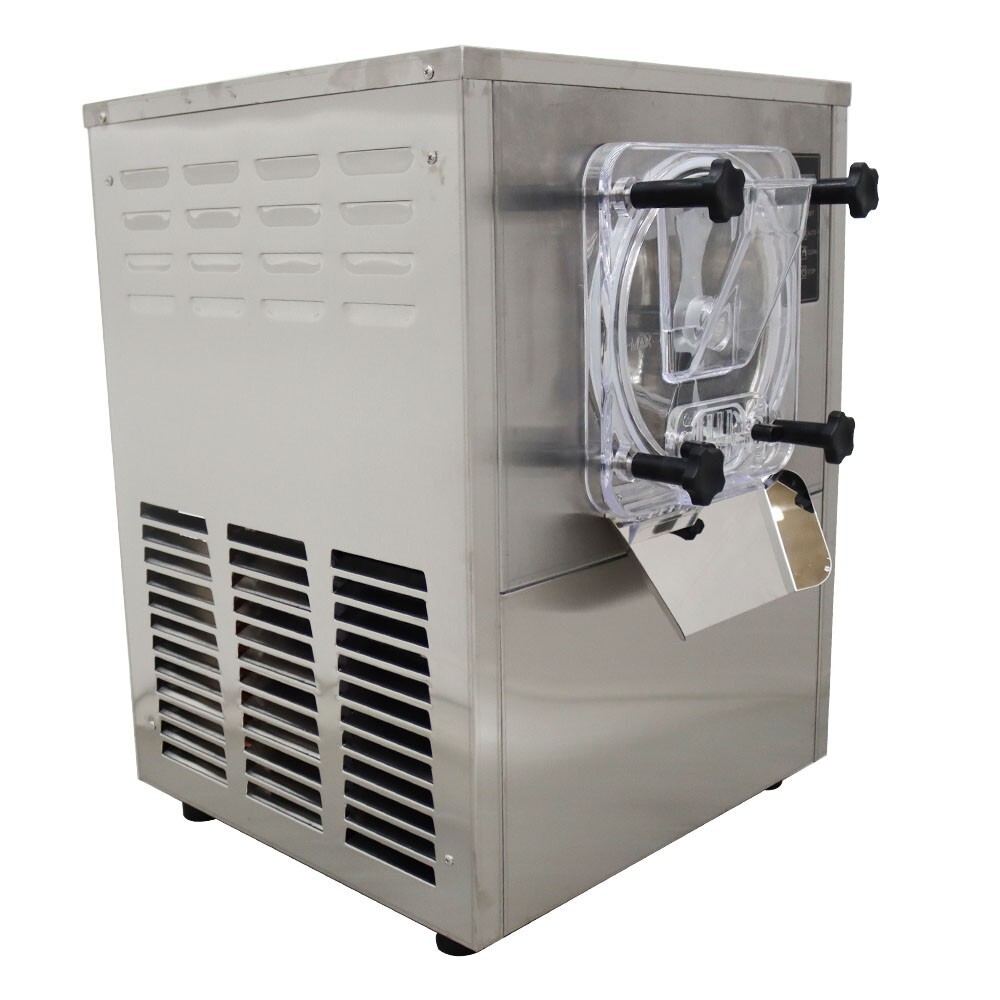 110V 25-30L/h Automatic Desktop Hard Ice Cream Machine Digital Display