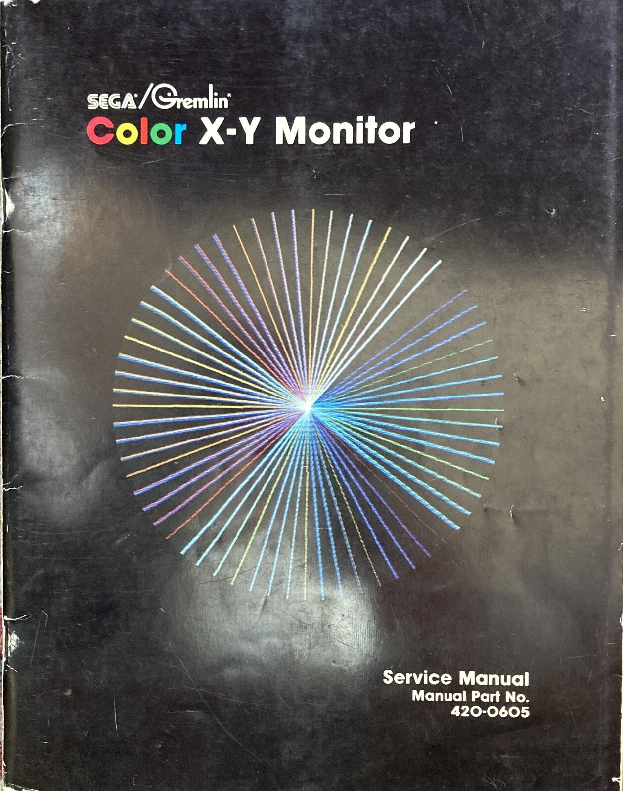 Sega Color X/Y Monitor Service Manual