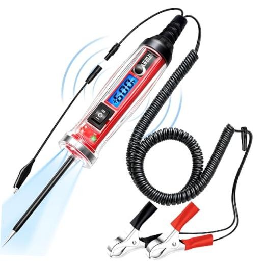 Power Circuit Probe Tester, LCD Digital Automotive Test Light | Voltage