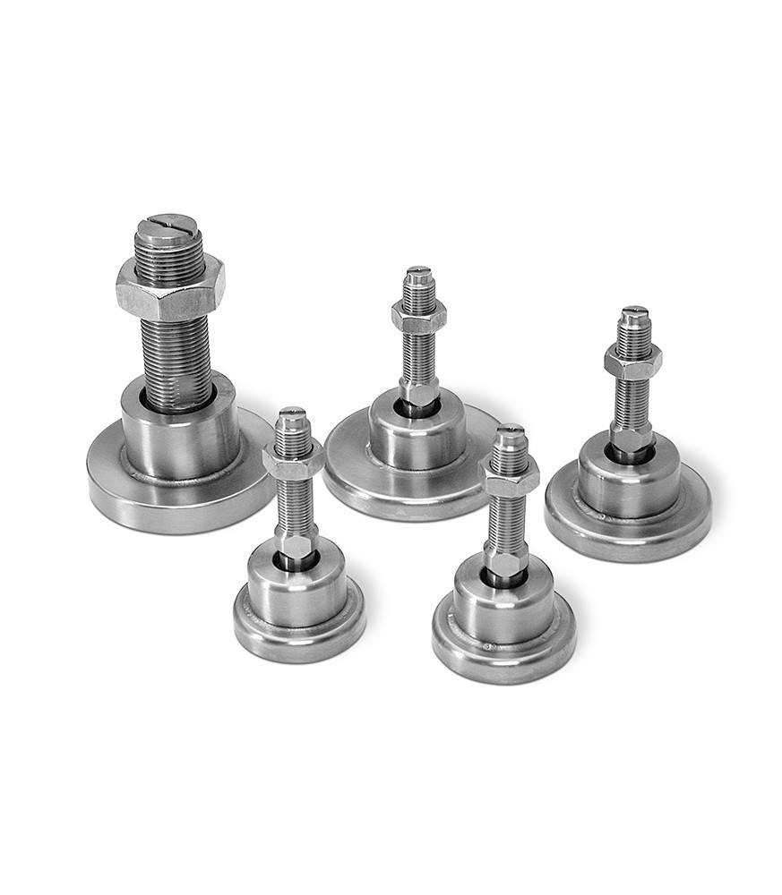 Scale Leveling Load-cell Foot CBBF-3/4-16x3-SS
