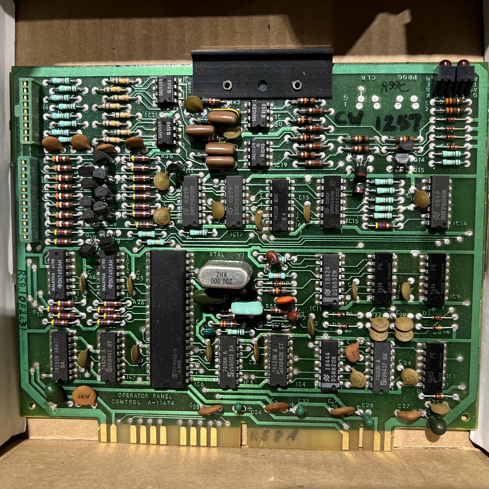 🔥Barber Colman/Maco A-11474 Operator Panel Control Card, Refurbished🇺🇸