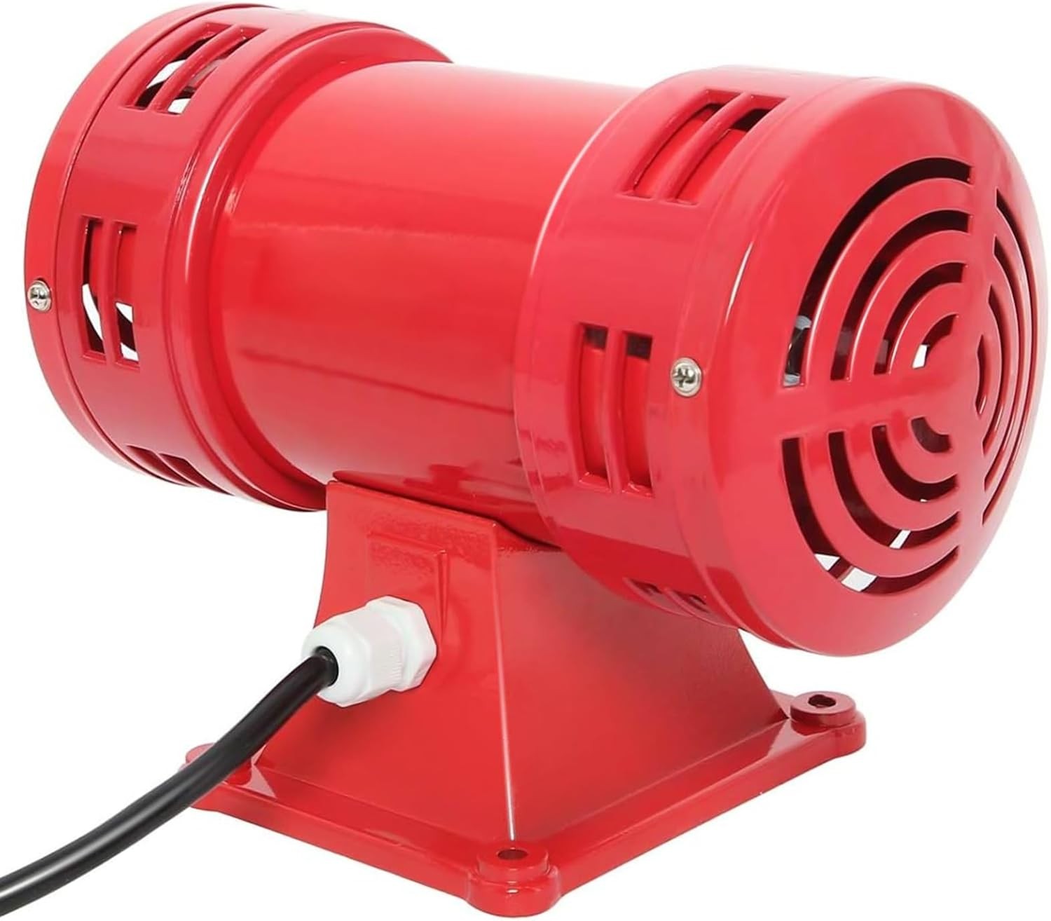 110V 150DB Air Raid Siren Electric Motor Driven Siren Alarm Emergency Alerts