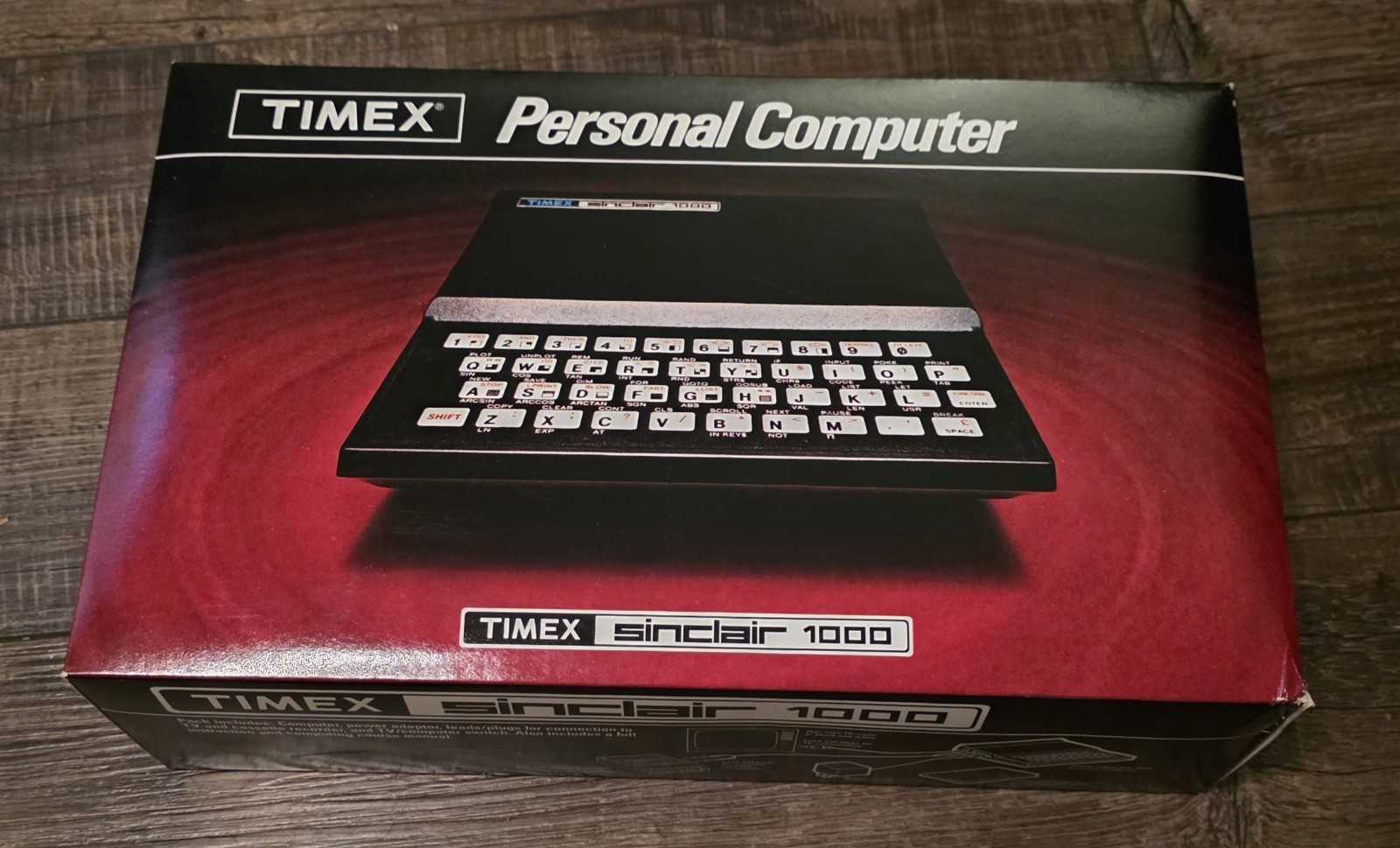 Timex Sinclair 1000 Vintage Personal Computer/ Extra Ram/3 Programs New