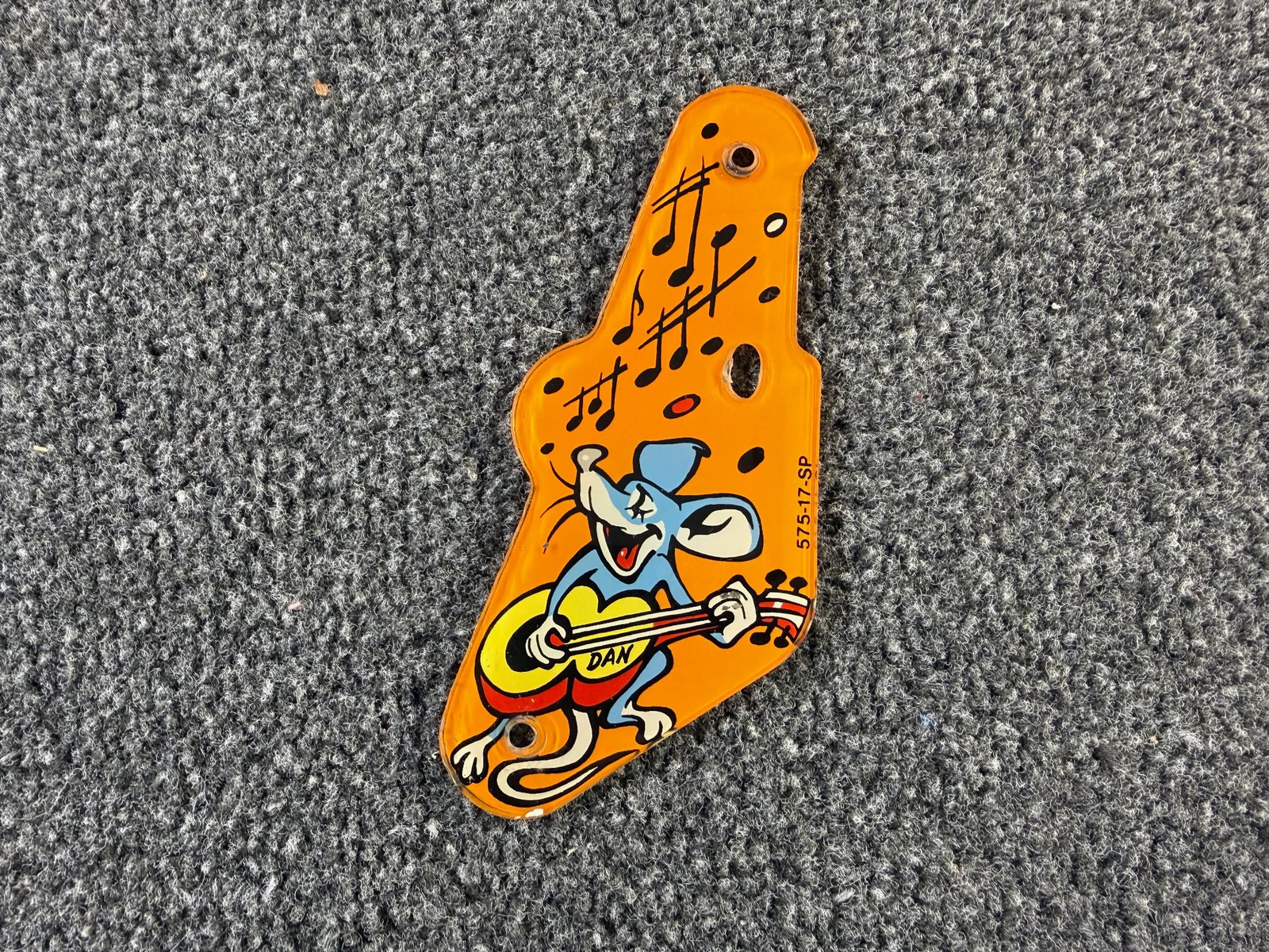 Williams Bad Cats Pinball Machine Playfield Plastic Slingshot 575-17 ORIGINAL