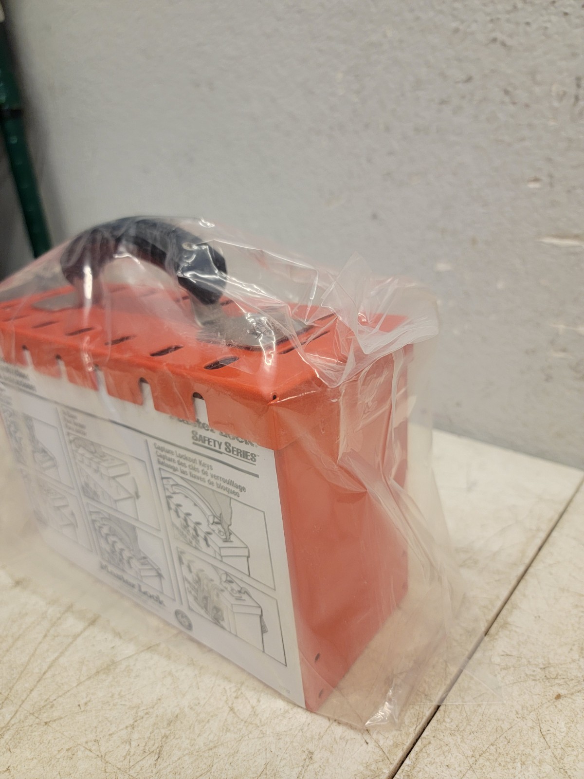 MASTER LOCK 498A Group Lockout Box,12 Locks Max