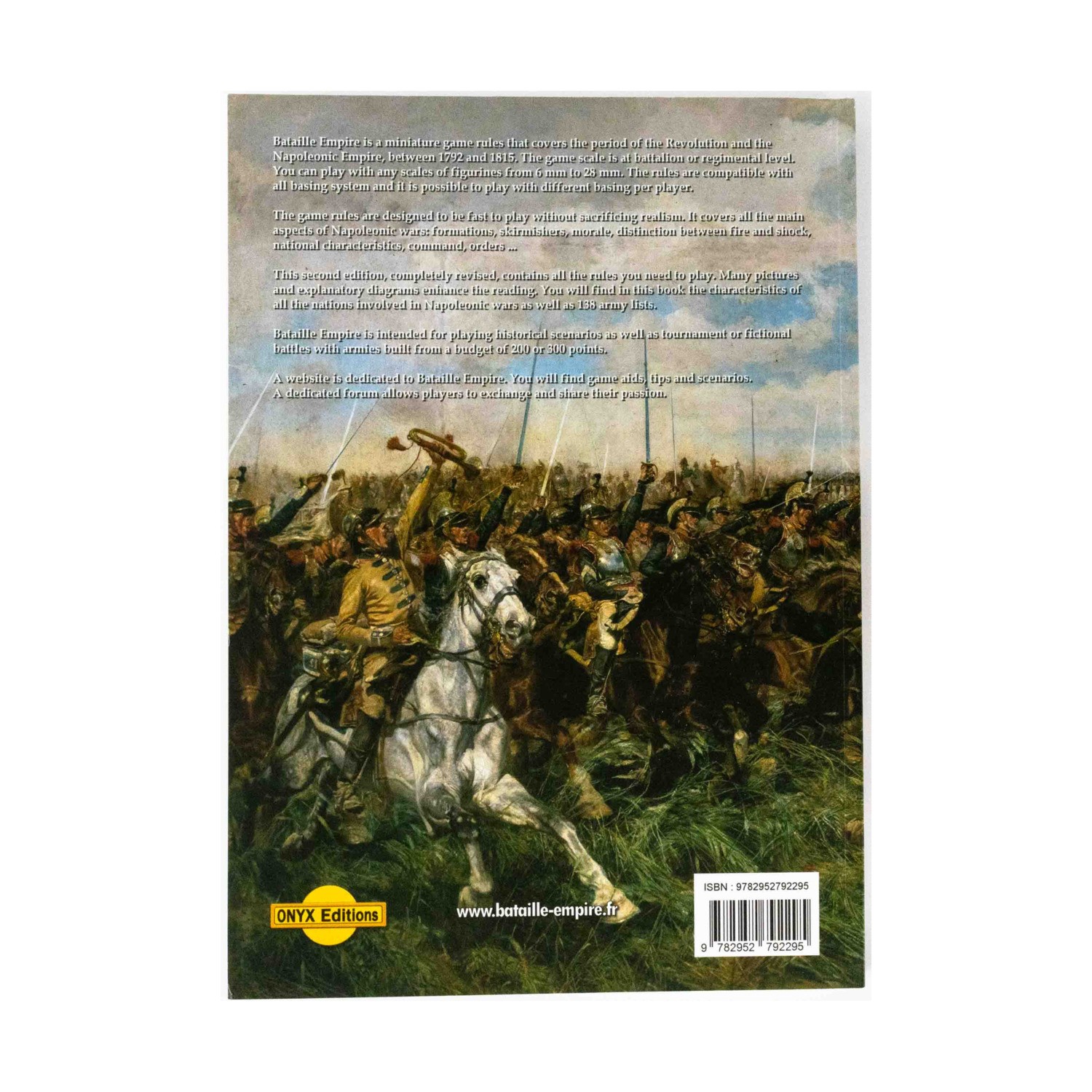 Onyx Editions Historical Mini Rules Bataille Empire (2nd Ed) VG+