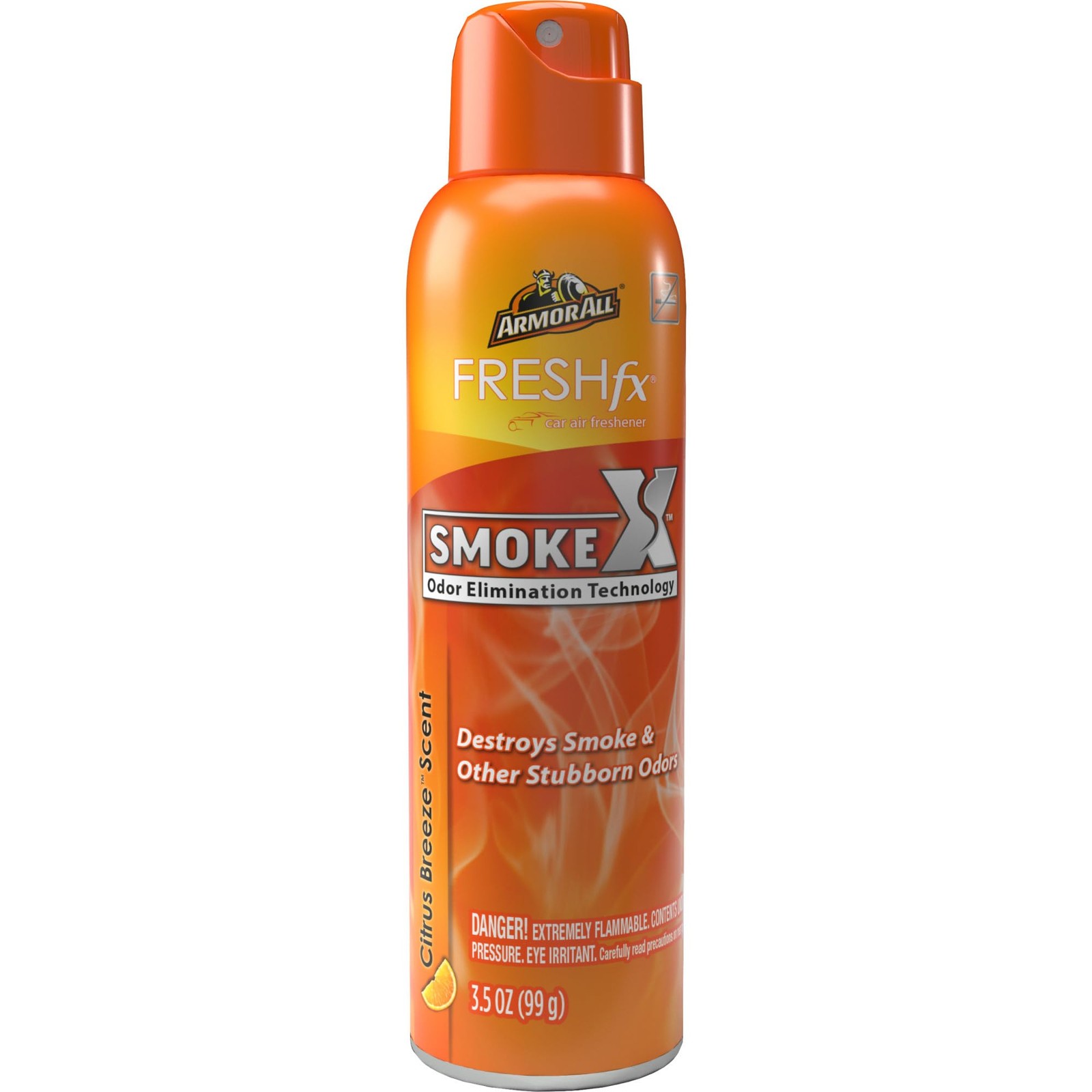 Armor All FRESHfx SmokeX Citrus 3.5 Ounce (Pack of 1), Breeze Aerosol