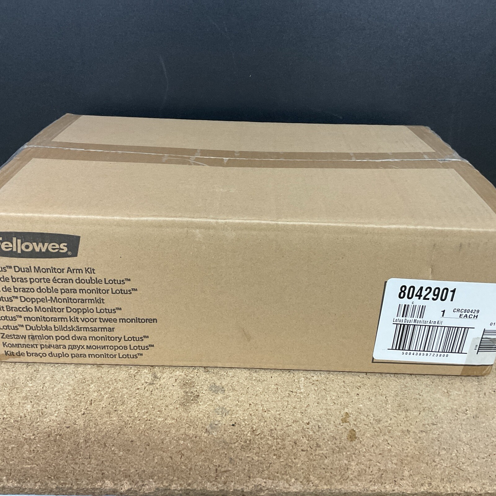 Fellowes 8042901 Lotus Dual Monitor Arm Kit CRC80429