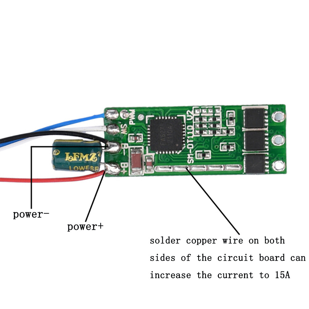 2S 7-15A Micro Brushless Motor Drive Brushless Electric Regulator Switch