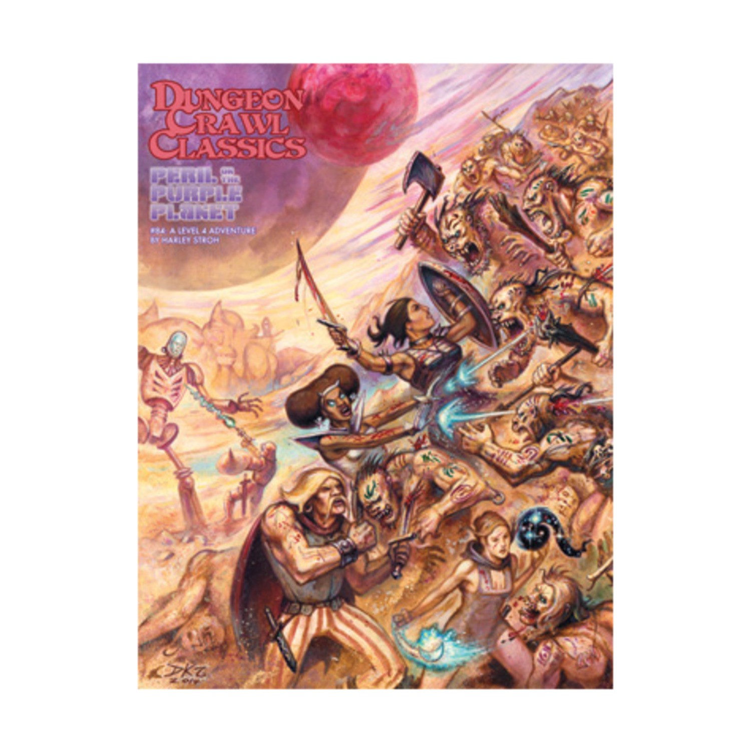 Goodman DCC RPG Peril on the Purple Planet (Author's Ed) EX/NM