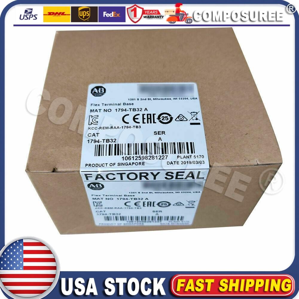AB 1794-TB32 / A AB Flex I/O Terminal Block Base 1794TB32 Sealed USA